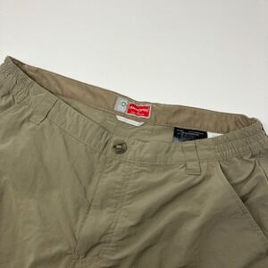 Craghoppers Nosilife Insect Shield Cargo Pants 38R Nylon Hiking Outdoor Olive